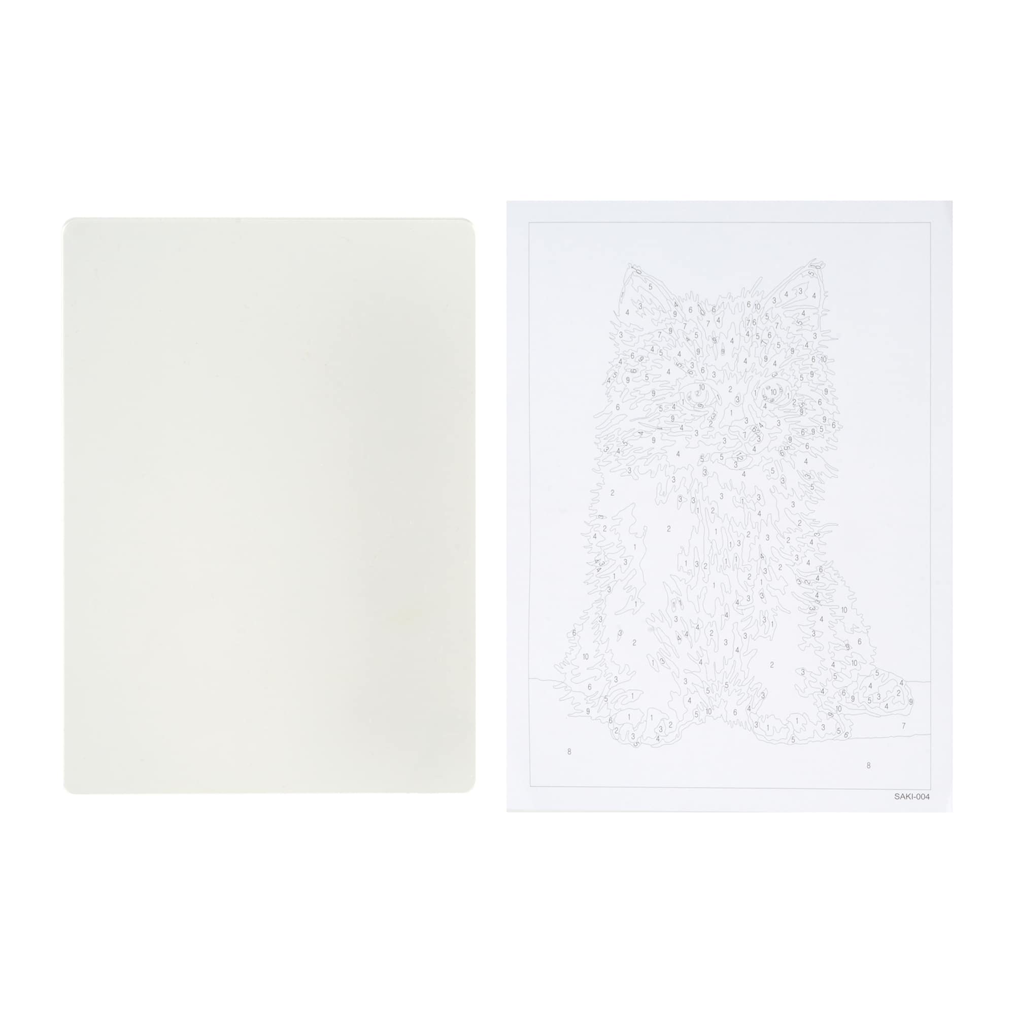5" x 7" Kitten Paint-by-Number Acrylic Surface Kit by Artist's Loft®